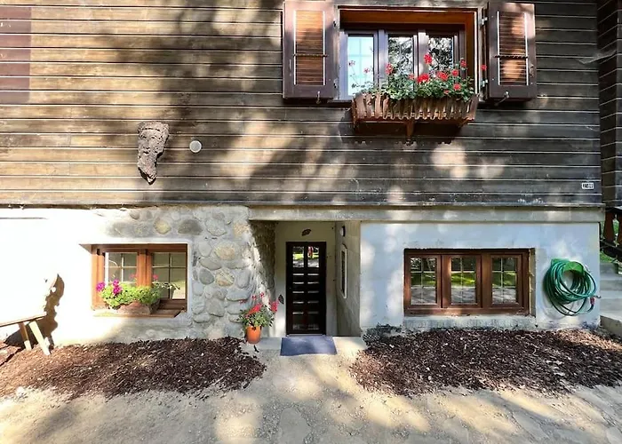 Chalet In On Edge Of Woods With River Lausanne