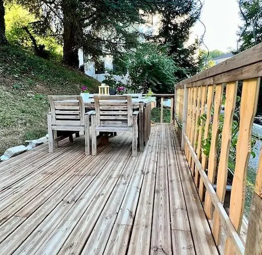 In On Edge Of Woods With River * Lausanne