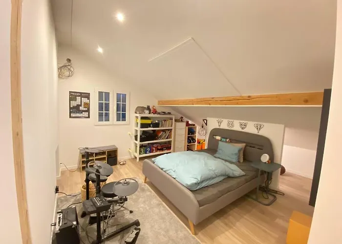 Chalet In On Edge Of Woods With River Lausanne