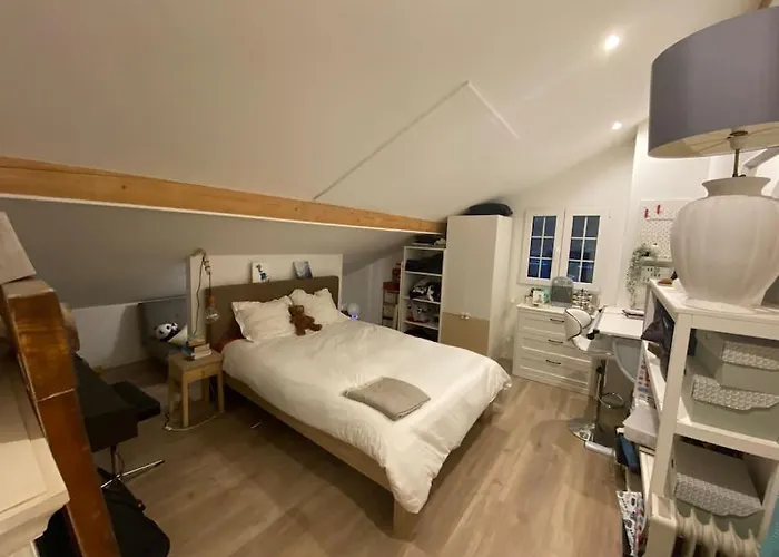 Chalet In On Edge Of Woods With River *